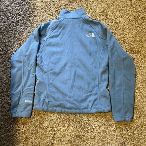 North Face jacket light blue sz S - Picture 2 of 3